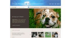 Desktop Screenshot of doggyheaven.com