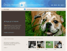 Tablet Screenshot of doggyheaven.com